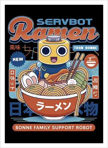 Servbot Ramen Vintage