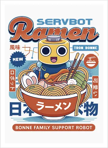Servbot Ramen Vintage