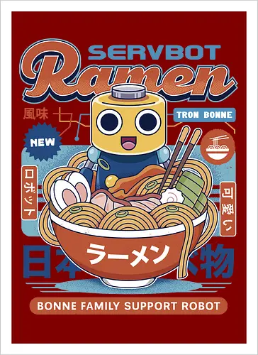 Servbot Ramen Vintage