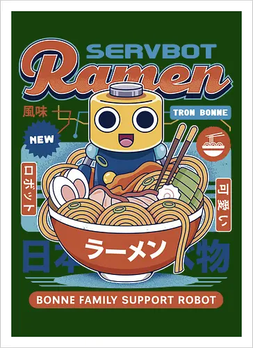 Servbot Ramen Vintage
