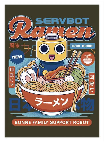 Servbot Ramen Vintage