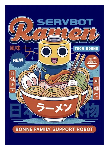 Servbot Ramen Vintage