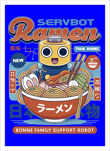 Servbot Ramen Vintage