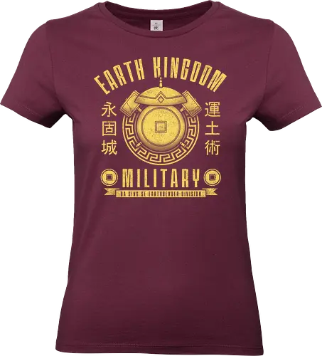 Erdkönigreich - Die Macht von Ba Sing Se - Avatar T-Shirt, Erdkönigreich, Ba Sing Se, teetan, Geek-Kultur, Herr der Elemente, Erdbändiger, Nerd-Mode, Avatar-Fans, Geek-T-Shirt, Themen-Event, Resilienz und Balance, Avatar-Legacy, Popkultur, Geek-Geschenk - Standard T-Shirt (Women)