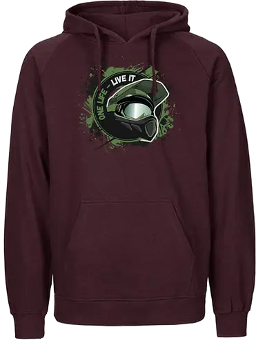 Derne - Helmet - Fairtrade Hoodie