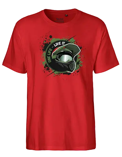 Derne - Helmet - Fairtrade T-Shirt