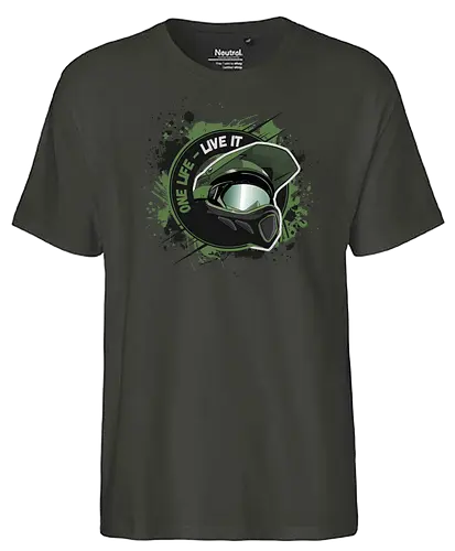Derne - Helmet - Fairtrade T-Shirt