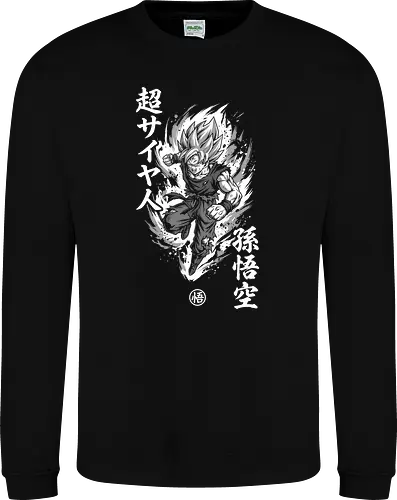 Ascended Warrior: Instinct Ink Graphic