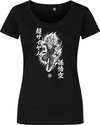 Ascended Warrior: Instinct Ink Graphic