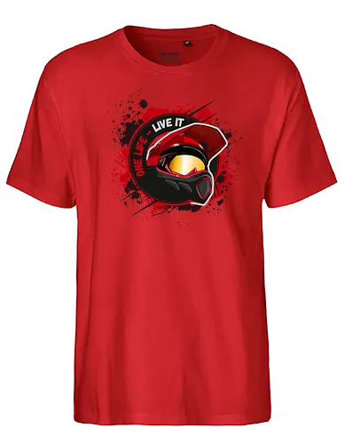 Derne - Helmet - Fairtrade T-Shirt
