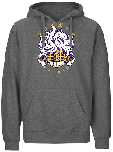 Chibi Awakening - Pirate, joy boy, gear 5, chibi anime, sun god nika, anime pirate, manga art, straw hat crew - Fairtrade Hoodie
