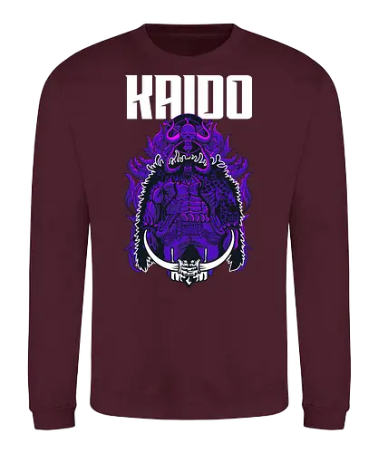 King of Beasts - Pirate, kaido, beast pirates, anime villain, dragon form, emperor of the sea, anime battle, grand line - Sweatshirt