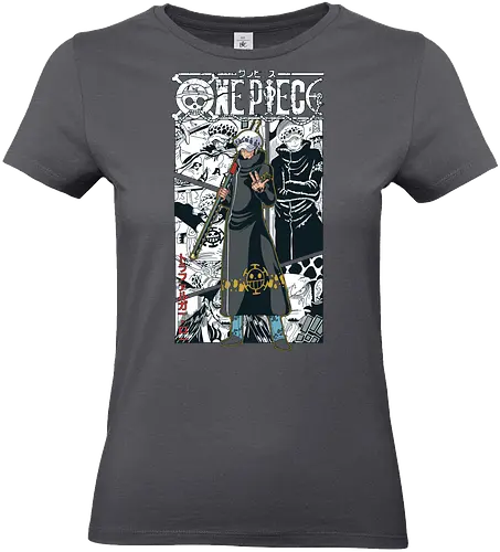 Surgeon of Death - Pirate, trafalgar law, heart pirates, anime swordsman, ope ope no mi, anime pirate, worst generation, grand line - Standard T-Shirt (Women)