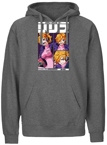 Punk Hazard Mind - Pirate, lilith, vegapunk, anime girl, egghead arc, futuristic anime, manga art, grand line - Fairtrade Hoodie