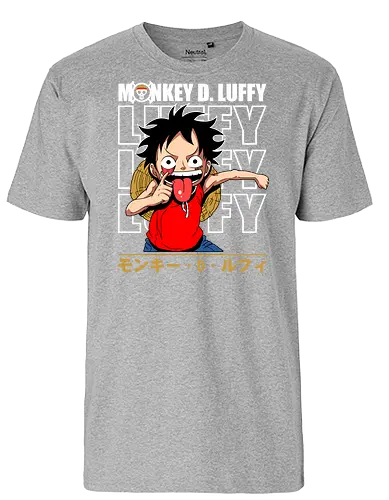 Goofy Pirate - Pirate, funny anime, straw hat crew, pirate captain, anime humor, grand line, shonen anime - Fairtrade T-Shirt