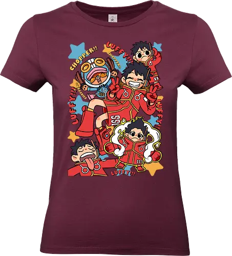 Egghead Adventure - Pirate, luffy egghead, Pirate, anime pirate, egghead arc, futuristic anime, straw hat crew, manga art - Standard T-Shirt (Women)