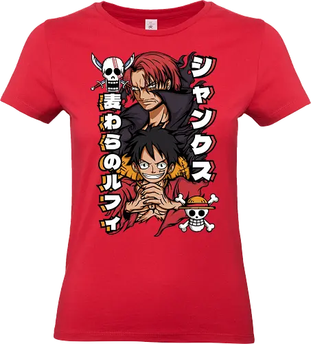 Pirate Legacy - Pirate, shanks, red hair pirates, anime pirate, straw hat legacy, grand line, shonen anime - Standard T-Shirt (Women)