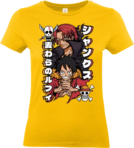 Pirate Legacy - Pirate, shanks, red hair pirates, anime pirate, straw hat legacy, grand line, shonen anime - Standard T-Shirt (Women)