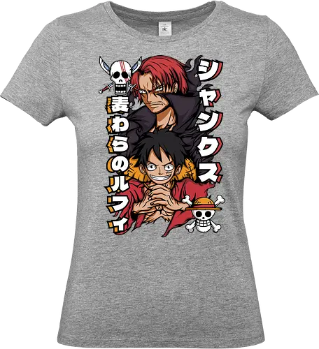 Pirate Legacy - Pirate, shanks, red hair pirates, anime pirate, straw hat legacy, grand line, shonen anime - Standard T-Shirt (Women)