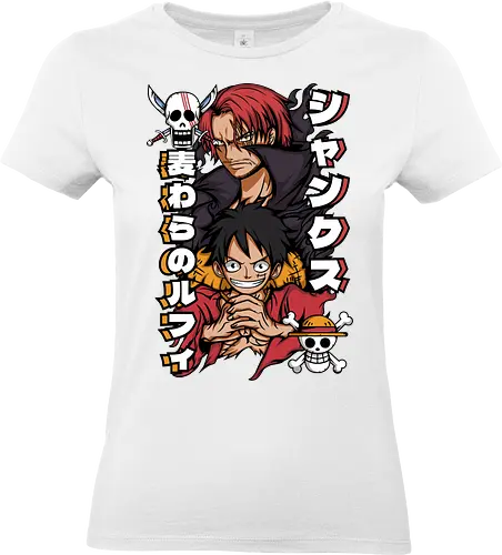 Pirate Legacy - Pirate, shanks, red hair pirates, anime pirate, straw hat legacy, grand line, shonen anime - Standard T-Shirt (Women)