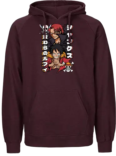 Pirate Legacy - Pirate, shanks, red hair pirates, anime pirate, straw hat legacy, grand line, shonen anime - Fairtrade Hoodie
