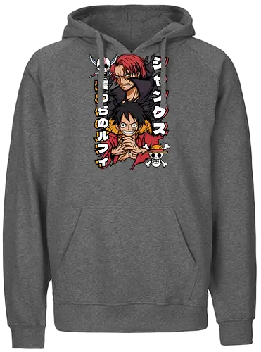 Pirate Legacy - Pirate, shanks, red hair pirates, anime pirate, straw hat legacy, grand line, shonen anime - Fairtrade Hoodie