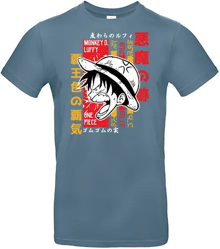 Pirate Spirit - Pirate, pirate king, straw hat captain, anime pirate, anime smile, grand line, shonen anime - Standard T-Shirt