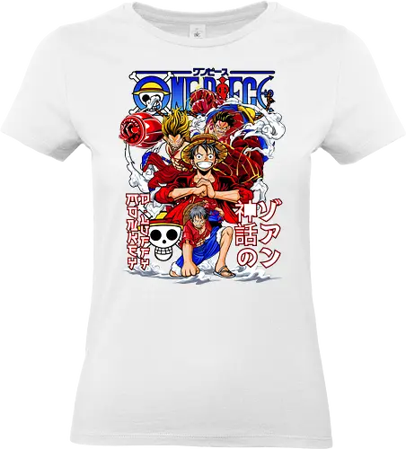 Grand Adventure - Pirate, straw hat crew, anime pirate, luffy crew, grand line, manga collage, anime adventure, shonen anime - Standard T-Shirt (Women)