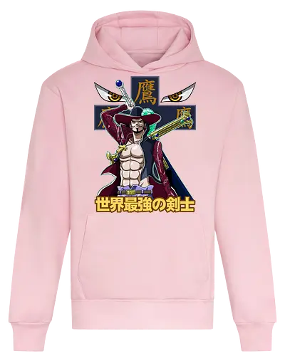Greatest Swordsman - Pirate, mihawk, dracule mihawk, anime swordsman, warlord, black blade, anime pirate, grand line - Heavyweight Hoodie