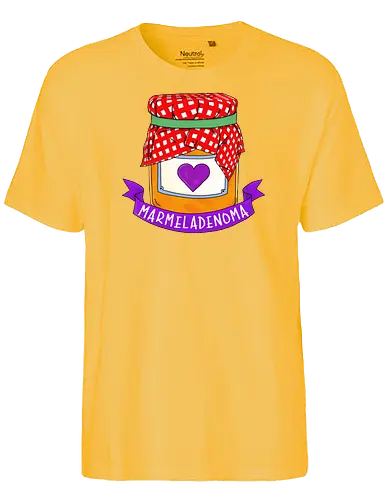 Marmeladenoma - Logo - märchen, youtube, merchandise, oma, marmelade - Fairtrade T-Shirt