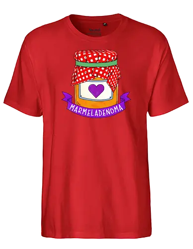 Marmeladenoma - Logo - märchen, youtube, merchandise, oma, marmelade - Fairtrade T-Shirt