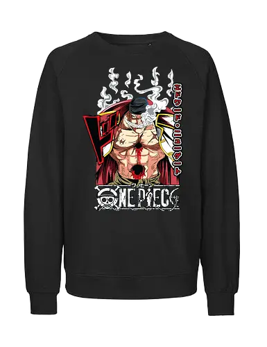 Emperor Power - Pirate, whitebeard, edward newgate, emperor of the sea, anime pirate, quake power, manga art, grand line - Fairtrade Sweatshirt