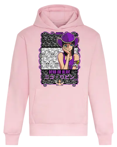 Wanted Mind - Pirate, nico robin, anime girl, straw hat crew, archaeologist, anime pirate, wanted poster, grand line - Heavyweight Hoodie