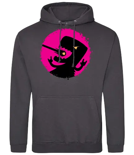 enjoy the meal teroid - dinosaur, dino, meteorid, meteor, trex, glitch, retrogame, vintage, classic team, rock on, logo - Standard Hoodie