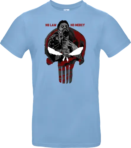 skull of terror  - Superhero, skull, judgement, justice, antihero, no mercy, hitman, assassin - Standard T-Shirt