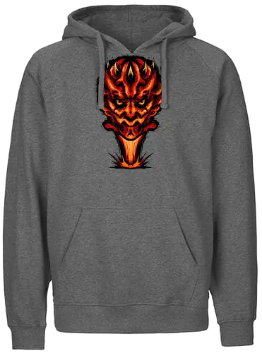 sith explosions  - darthmaul, bountyhunter, vintageart, classicposter, 80s, master, revenge, kaboom, explosions - Fairtrade Hoodie