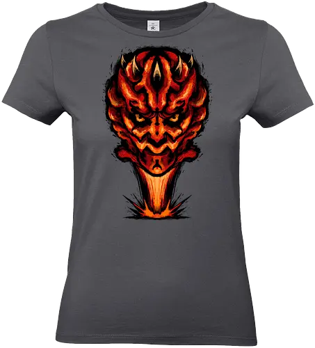 sith explosions  - darthmaul, bountyhunter, vintageart, classicposter, 80s, master, revenge, kaboom, explosions - Standard T-Shirt (Women)