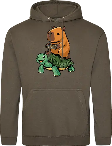 Capybara and Turtle