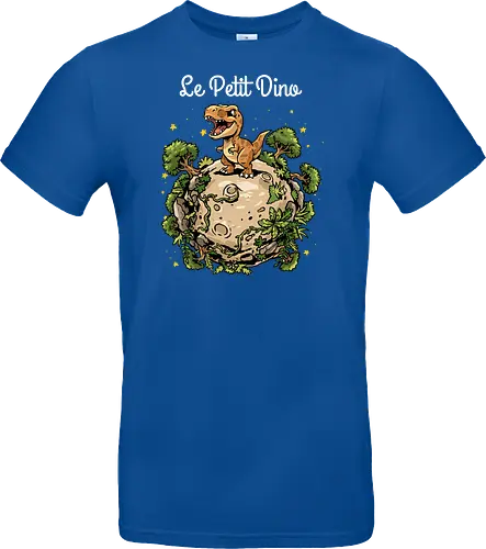 Le Petit Dino - dinosaur, jurassic, paleontology, dino, Prince, book, bookworm, prehistoric, t rex, animal, cosmic, space, planet, stars, universe, world, jurassic world, Jurassic - Standard T-Shirt