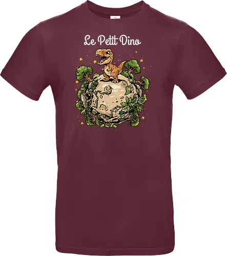 Le Petit Dino - dinosaur, jurassic, paleontology, dino, Prince, book, bookworm, prehistoric, t rex, animal, cosmic, space, planet, stars, universe, world, jurassic world, Jurassic - Standard T-Shirt