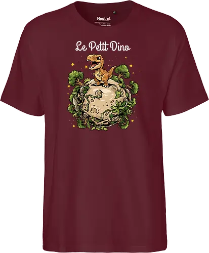 Le Petit Dino - dinosaur, jurassic, paleontology, dino, Prince, book, bookworm, prehistoric, t rex, animal, cosmic, space, planet, stars, universe, world, jurassic world, Jurassic - Fairtrade T-Shirt
