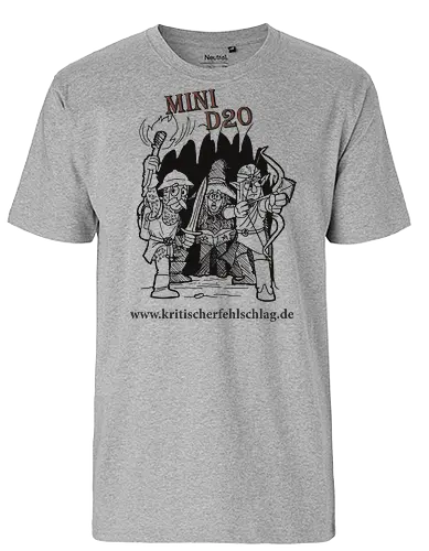 Mini D20 Cover - Fairtrade T-Shirt