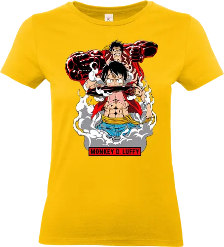 Pirate King Power - gear fourth, Pirate, anime power, pirate king, haki, shonen anime, gear 4 - Standard T-Shirt (Women)