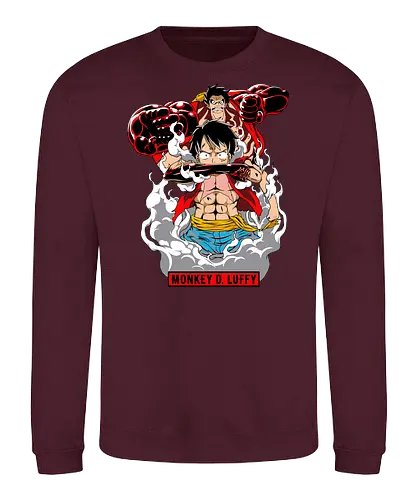 Pirate King Power - gear fourth, Pirate, anime power, pirate king, haki, shonen anime, gear 4 - Sweatshirt