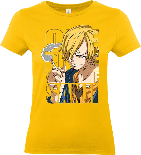 Black Leg - sanji, Pirate, black leg sanji, vinsmoke, anime cook, straw hat crew, anime fighter, pirate chef - Standard T-Shirt (Women)