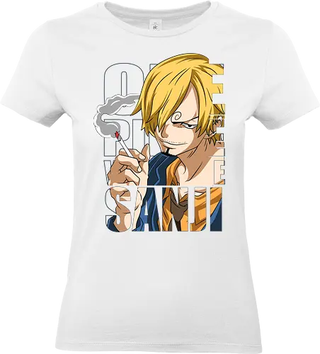 Black Leg - sanji, Pirate, black leg sanji, vinsmoke, anime cook, straw hat crew, anime fighter, pirate chef - Standard T-Shirt (Women)