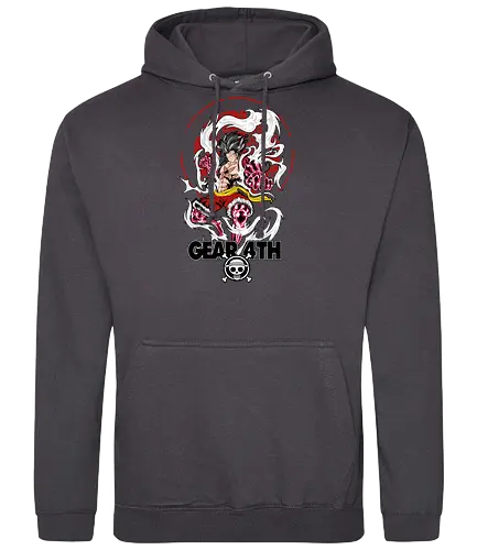 Gear Fourth - snake man, luffy gear 4, Pirate, anime transformation, haki power, Pirate, anime battle, pirate king - Standard Hoodie