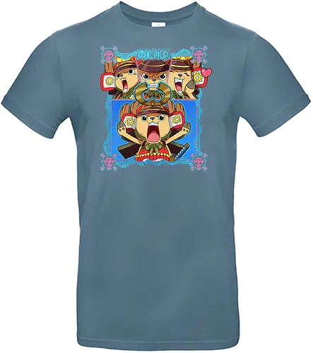 Pirate Doctor - tony tony chopper, Pirate, anime mascot, straw hat crew, pirate doctor, kawaii anime, reindeer, grand line - Standard T-Shirt