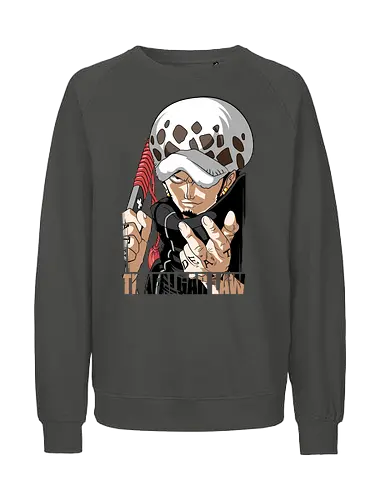 Room Awakening - trafalgar law, Pirate, room ability, heart pirates, anime doctor, op op fruit, pirate captain, anime warrior - Fairtrade Sweatshirt