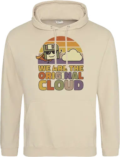 Wir sind die Original Cloud Lustiges Tech Design